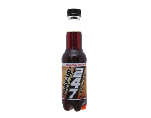 Thùng 24 Chai Nước Tăng Lực Cafe Pet Wakeup 247 330ml Wake Up 247 ảnh 1