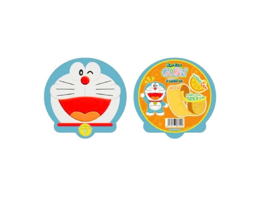 Kẹo Gum Cuộn Doraemon Hương Cam 56g Lotte ảnh 0