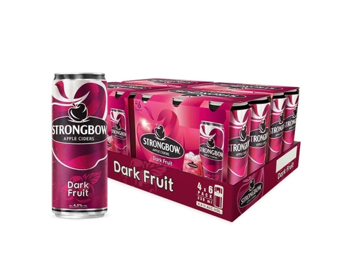 Thùng 24 Lon Appleciders Dark Fruit 320ml Strongbow ảnh 1