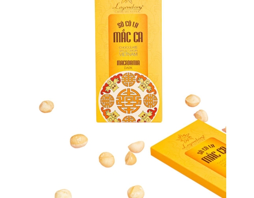 Thanh Sôcôla Mắc Ca 80g Legendary ảnh 0
