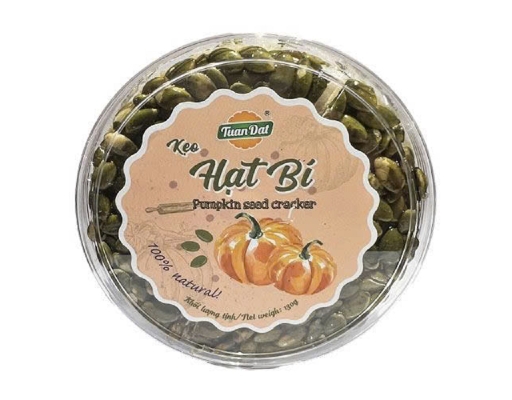 Kẹo Hạt Bí 130g Tuấn Đạt ảnh 0