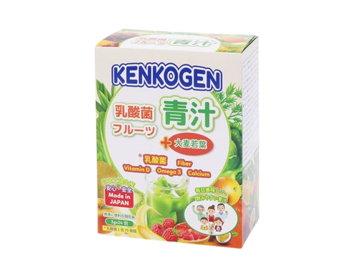 Bột Mầm Lúa Mạch Trái Cây Lợi Khuẩn 72g Kenkogen ảnh 0