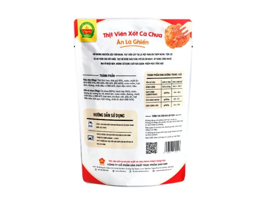 Thịt Viên Xốt Cà Chua 120g Cây Thị ảnh 1