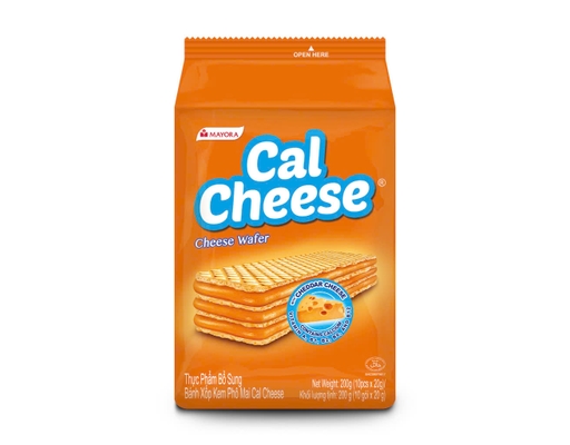 Bánh Xốp Kem Phô Mai Calcheese 200g Mayora ảnh 0