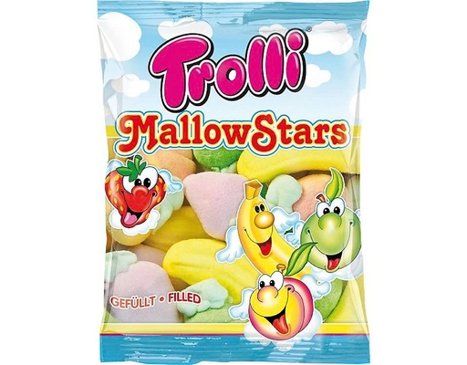 Kẹo Dẻo Có Nhân Mallow Stars 150g Trolli ảnh 0