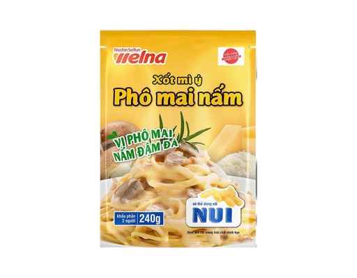 Xốt Mì Ý Phô Mai Nấm 240g Welna ảnh 0