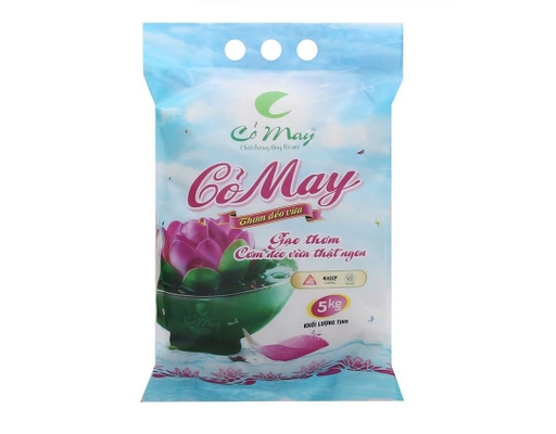 Gạo Thơm 5Kg Cỏ May ảnh 2