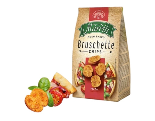 Bánh Mì Nướng Bruschette Vị Pizza 70g Maretti ảnh 0