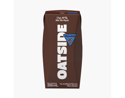 Sữa Yến Mạch Vị Chocolate Oatside 200mlx3