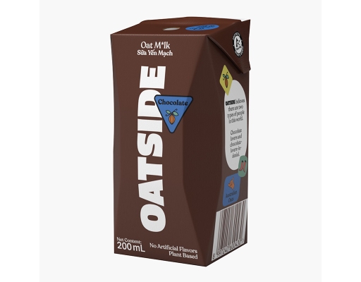 Lốc 3 Hộp Sữa Yến Mạch Oatside Vị Chocolate 180ml Oatside ảnh 3