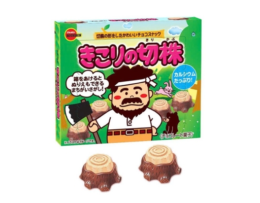 Bánh Quy Gốc Cây Phủ Socola 66g Bourbon ảnh 0