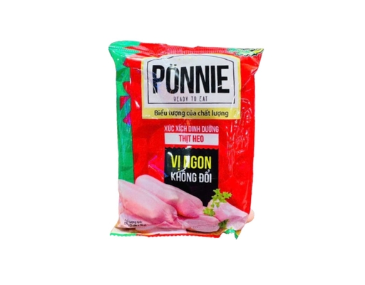 Xúc Xích Tiệt Trùng Ponnie Thịt Heo 5 x 35g Masan ảnh 0