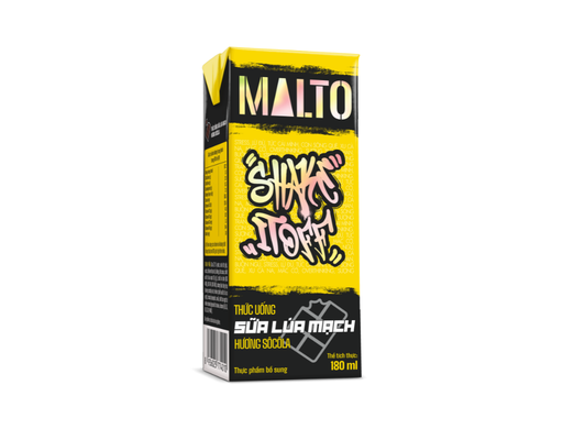 Lốc 4 Hộp Sữa Lúa Mạch Hương Socola Lof Malto 180ml Lof ảnh 4