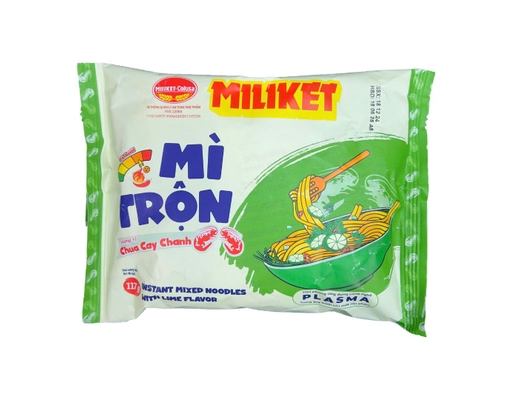 Mì Trộn Miliket Vị Chua Cay Chanh Gói 117G Miliket ảnh 0