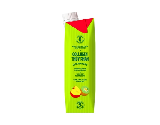 Nước Ép Kiwi Táo Collagen 275ml Vinamilk ảnh 3
