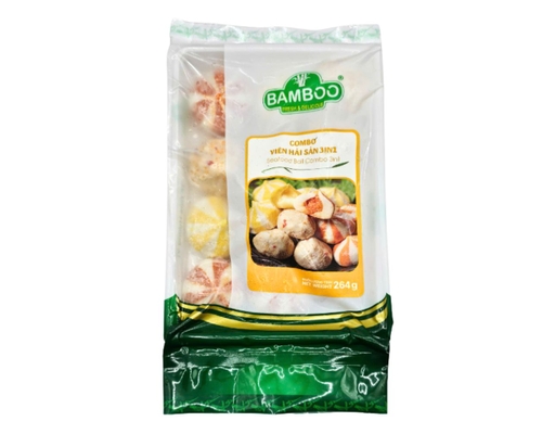 Combo Viên Hải Sản 3 in 1 264g Bamboo ảnh 0