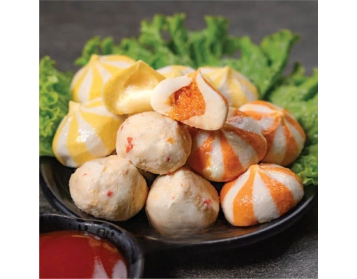 Combo Viên Hải Sản 3 in 1 264g Bamboo ảnh 1
