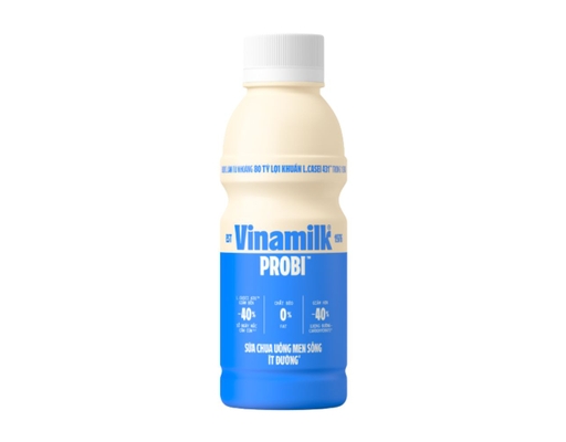 Sữa Chua Uống Men Sống Probi Ít Đường 400ml Vinamilk ảnh 0