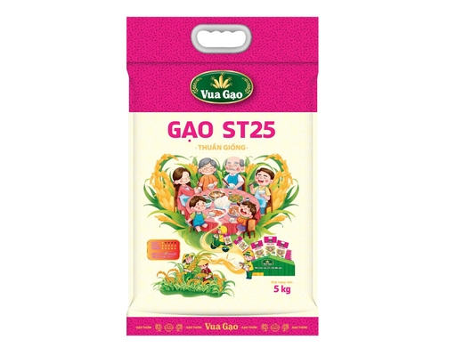 Gạo Thơm ST25 Túi 5kg Vua Gạo ảnh 0