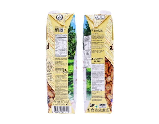 Sữa Hạt Hạnh Nhân Không Đường 1000ml 137 Degrees ảnh 1