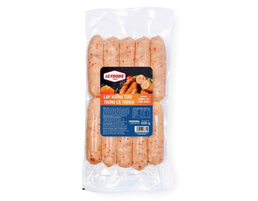 Lạp Xưởng Tươi Trứng Cá Tobiko LC Foods 600g LC Foods ảnh 0