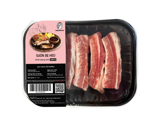 Sườn Non Heo (Nướng) TPS 400g Freshfoco ảnh 0