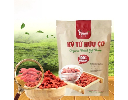 Kỷ Tử Hữu Cơ 350g Vipep ảnh 1
