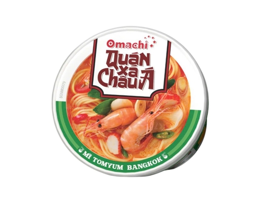 Mì Omachi Quán Xá Châu Á Vị Tomyum Bangkok Hộp 96G Omachi ảnh 2