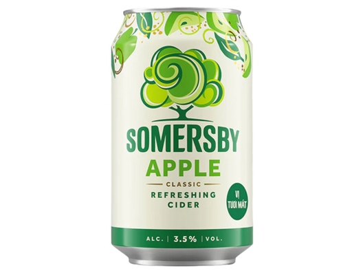 Nước Táo Lên Men Lon 320ml Somersby ảnh 0