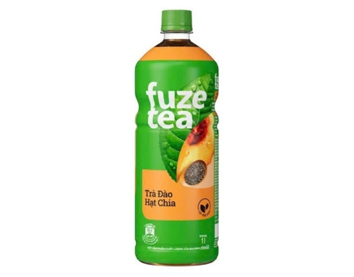 Trà Fuze Tea Vị Đào Hạt Chia 1 Lít Fuze Tea ảnh 0