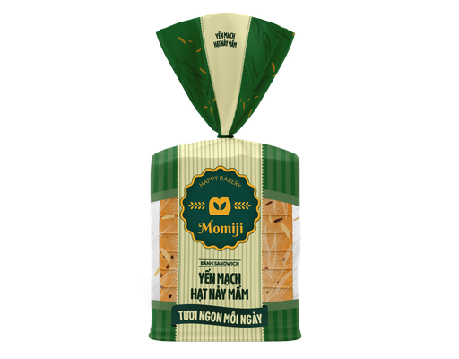 Bánh Sandwich Yến Mạch Hạt Nảy Mầm 300g Momiji ảnh 0