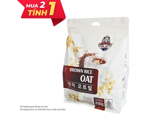 Ngũ Cốc Yến Mạch Gạo Lứt 15 x 30g Mr Oat ảnh 0