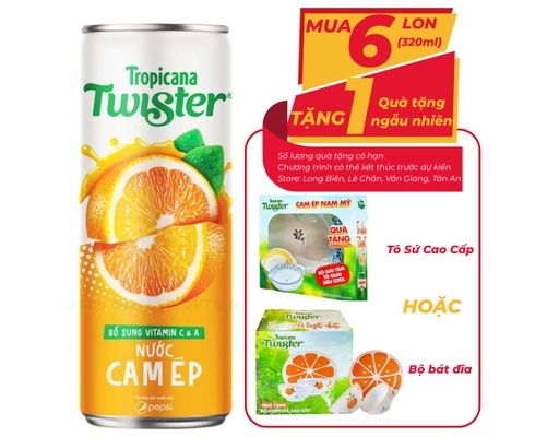Nước Cam Ép 320ml Twister ảnh 0