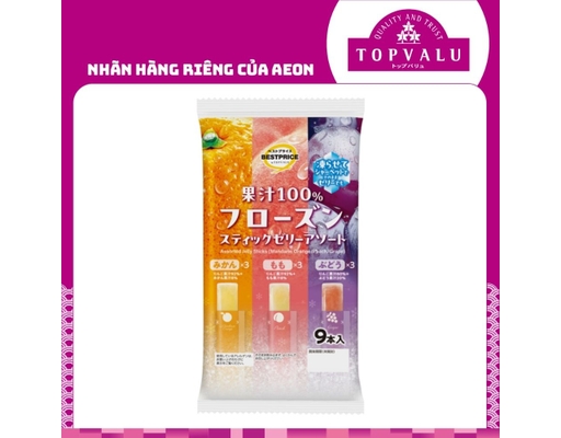 Thạch Dẻo Trái Cây Mix 3 Vị 270g TOPVALU ảnh 0