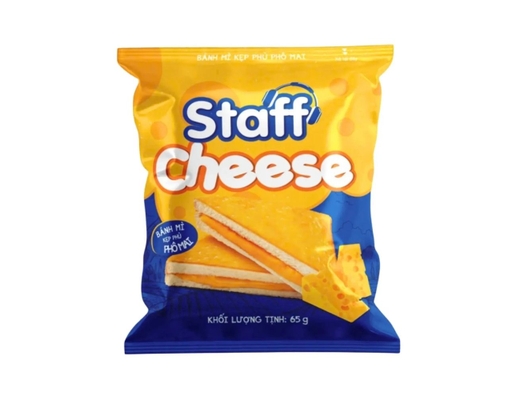 Bánh Mì Kẹp Phủ Phô Mai Staff 65g Staff ảnh 0