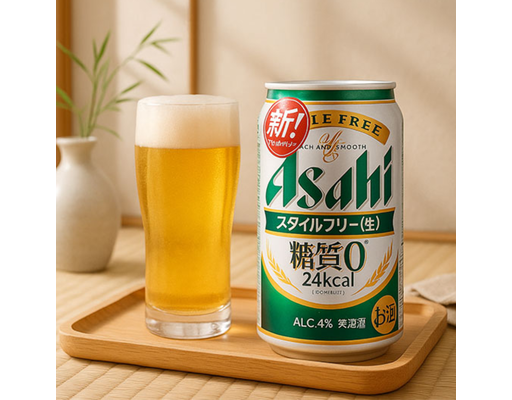 Bia Style Free Lon 350ml Asahi ảnh 1