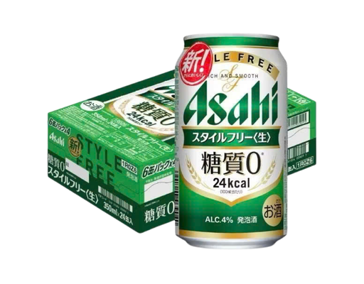 Thùng 24 Lon Bia Style Free 350ml Asahi ảnh 1