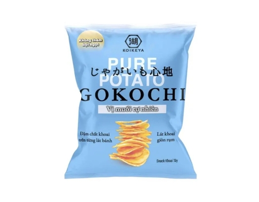 Snack Khoai Tây C Vị Muối Tự Nhiên 115g Gokochi ảnh 0