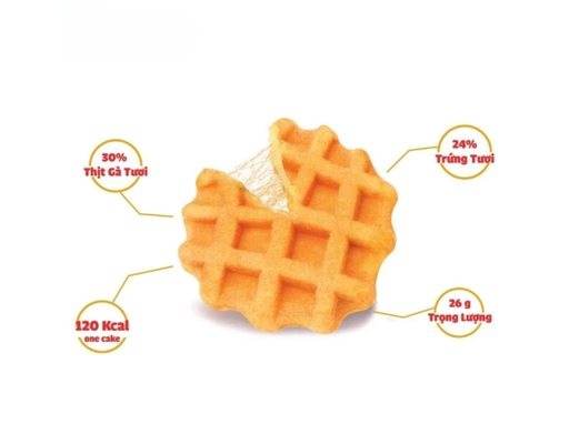Bánh Trứng Sợi Thịt Gà Fasty 156g Tràng An ảnh 2