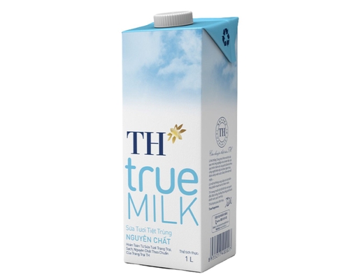 Sữa Tươi Tiệt Trùng Th True Milk Không Đường Hộp 1L TH True Milk ảnh 0