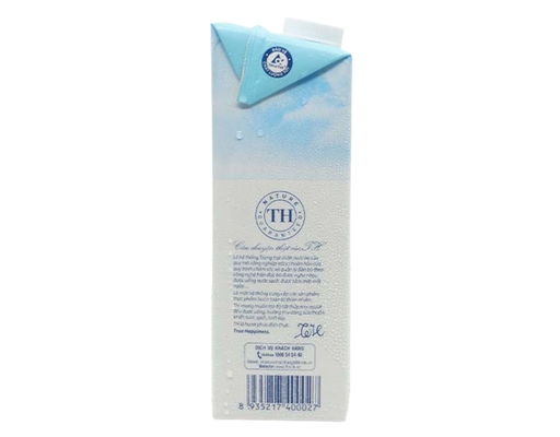 Sữa Tươi Tiệt Trùng Th True Milk Không Đường Hộp 1L TH True Milk ảnh 2