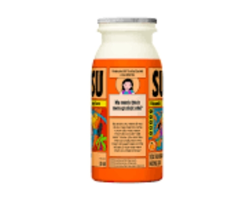 Lốc 6 Chai Sữa Chua Uống Hương Cam 80ml Susu ảnh 2