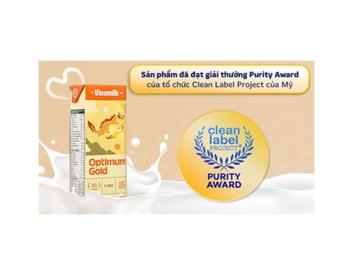 Lốc 4 Hộp Sữa Uống Dinh Dưỡng Vinamilk Optimum Gold 180ml Vinamilk ảnh 2