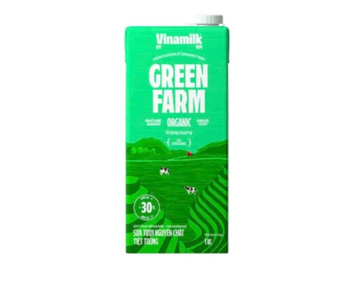 Thùng 12 Sữa Organic Không Đường 1L Vinamilk ảnh 1