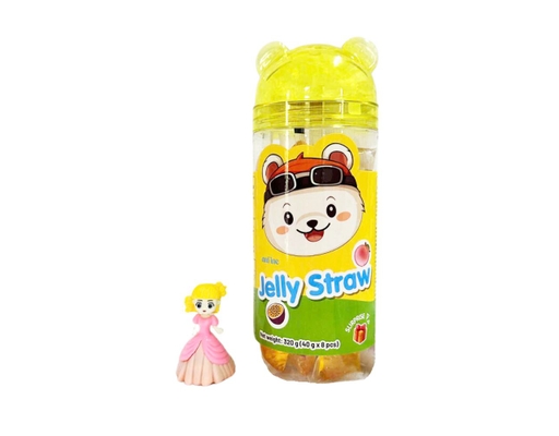 Thạch Rau Câu Chanh Dây Và Đào 320g Aufine ảnh 1