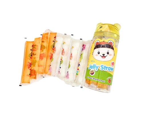 Thạch Rau Câu Chanh Dây Và Đào 320g Aufine ảnh 2