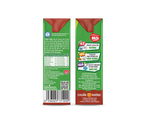 Lốc 4 Hộp Sữa Socola Lúa Mạch Lof Kun 180ml Kun ảnh 3