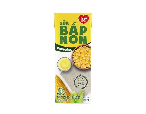 Lốc 4 Hộp Sữa Bắp Non Lof Love In Farm 180ml Lof ảnh 1