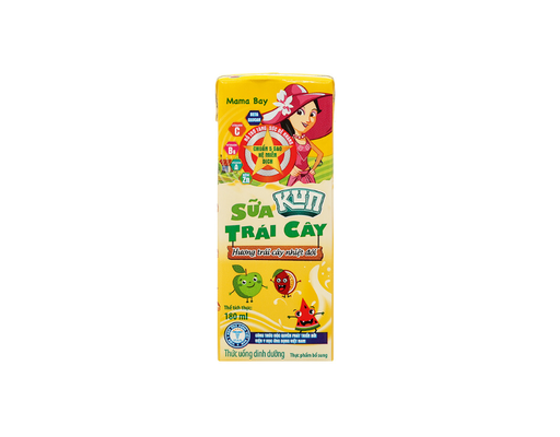 Thùng 48 Hộp Sữa Trái Cây Nhiệt Đới Lof Kun 180ml Kun ảnh 4