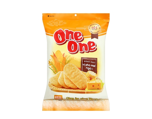 Bánh Gạo Phô Mai Ngô 118g One One ảnh 0